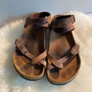 Birkenstock Yara Habana EU 38 Leather Sandals